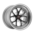 WELD Racing S76 15X4 -25 Black Center - Polished Shell