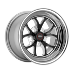 WELD Racing S76 15X4 -25 Black Center - Polished Shell