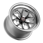 WELD Racing S76 15X4 -25 Black Center - Polished Shell