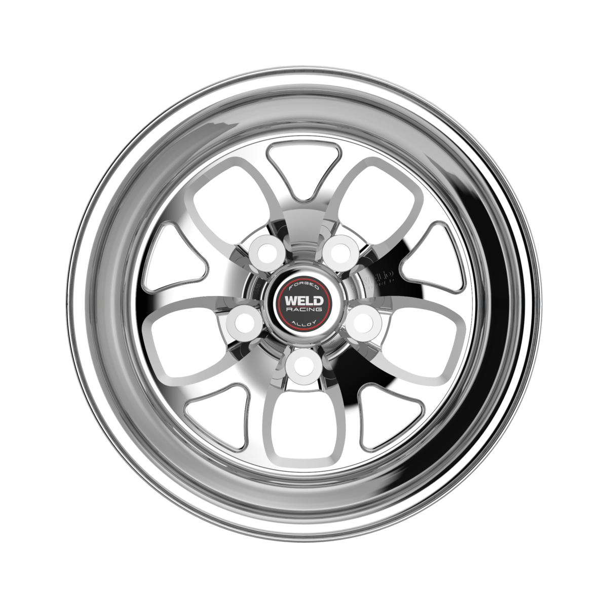 WELD Racing S76 15X11 +13 Polished Center - Polished Shell