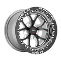 WELD Racing S76 Beadlock 15X9 -13 Black Center - Polished Shell