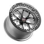 WELD Racing S76 Beadlock 15X10 -25 Black Center - Polished Shell
