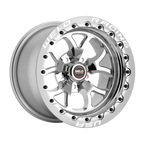 WELD Racing S76 Beadlock 15X10 +51 Polished Center - Polished Shell