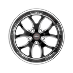 WELD Racing S76 17X7 +13 Black Center - Polished Shell