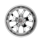 WELD Racing S76 17X8 +0 Polished Center - Polished Shell