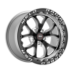 WELD Racing S76 Beadlock 17X10 +43 Black Center - Polished Shell