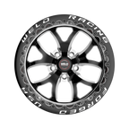 WELD Racing S76 Beadlock 17X10 +43 Black Center - Polished Shell