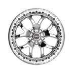 WELD Racing S76 Beadlock 17X10.5 +50 Polished Center - Polished Shell