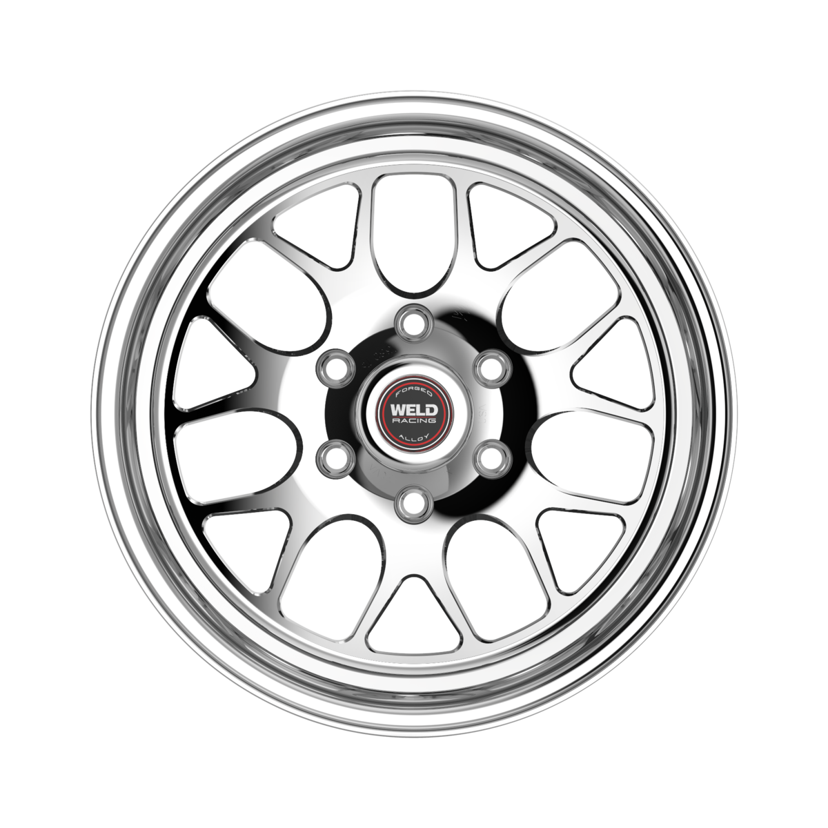 WELD Racing S77 Hd 17X10 +5 Polished Center - Polished Shell