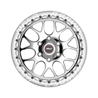 WELD Racing S77 Hd Beadlock 17X9.5 +24 Polished Center - Polished Shell