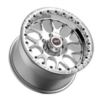 WELD Racing S77 Hd Beadlock 17X9.5 +24 Polished Center - Polished Shell