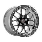 WELD Racing S77 Beadlock 15X10 +51 Black Center - Polished Shell