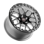 WELD Racing S77 Beadlock 15X10 +21 Black Center - Polished Shell