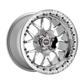 WELD Racing S77 Beadlock 15X10 +51 Polished Center - Polished Shell