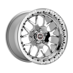 WELD Racing S77 Beadlock 15X9 +38 Polished Center - Polished Shell