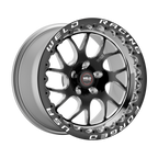 WELD Racing S78 Beadlock 17X11 +43 Black Center - Polished Shell (Right)