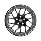 WELD Racing S78 Beadlock 15X9 +34 Black Center - Polished Shell (Left)