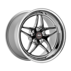WELD Racing S81 18X7 +3 Black Center - Polished Shell