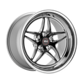 WELD Racing S81 18X5 -23 Black Center - Polished Shell