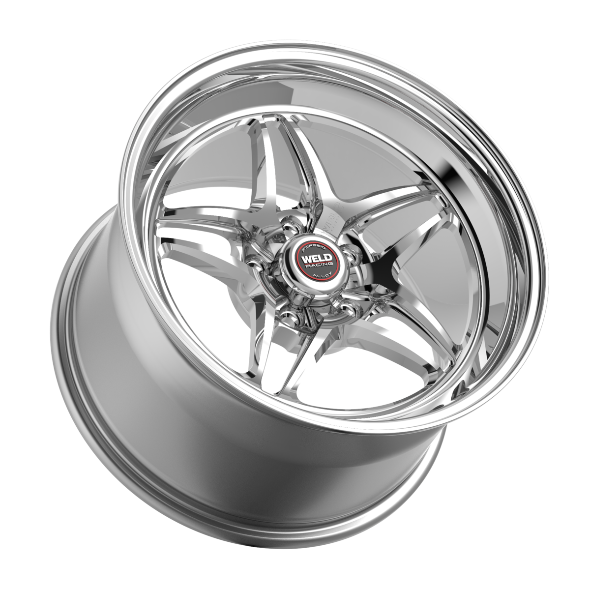 WELD Racing S81 20X10 -18 Polished Center - Polished Shell