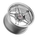 WELD Racing S81 18X10 -8 Polished Center - Polished Shell