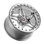 WELD Racing S81 Beadlock 17X11 -5 Polished Center - Polished Shell