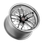 WELD Racing S82 15X11 +13 Black Center - Polished Shell