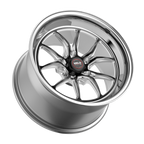 WELD Racing S85 18X10 +41 Black Center - Polished Shell