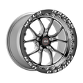 WELD Racing S85 Beadlock 17X11 +43 Black Center - Polished Shell