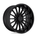 Xd Xd857 Whiplash 20X9 +0 Gloss Black W/ Gray Tint