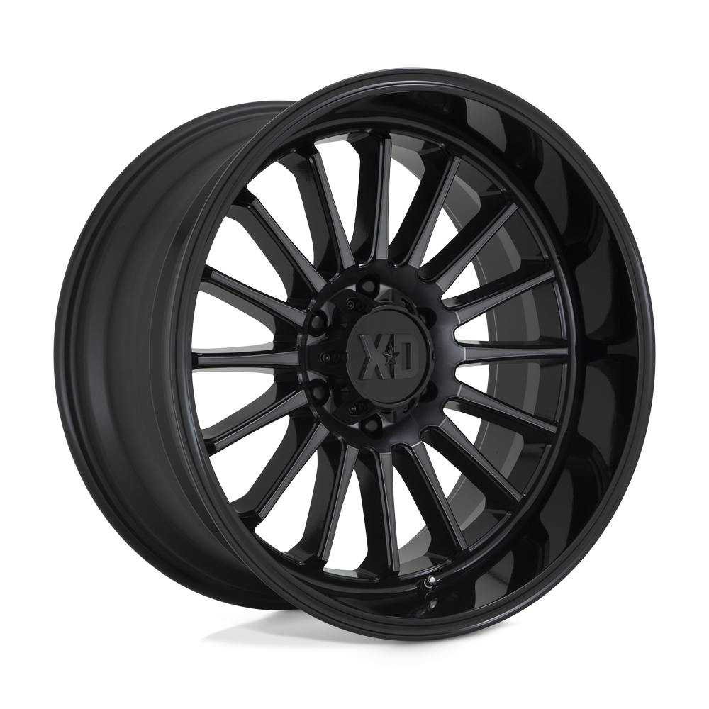 Xd Xd857 Whiplash 20X10 -18 Gloss Black W/ Gray Tint
