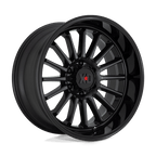 Xd Xd857 Whiplash 20X10 -18 Gloss Black W/ Gray Tint