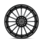 Xd Xd857 Whiplash 20X10 -18 Gloss Black W/ Gray Tint