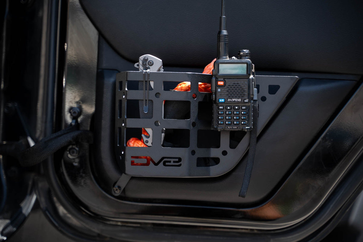 2011-2018 Jeep Wrangler JK Rear Door Pocket Molle Panels