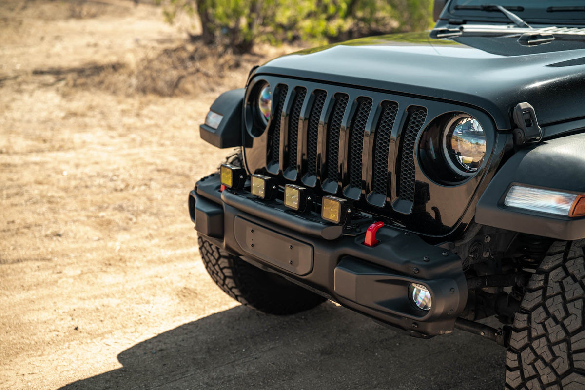 2018+ Wrangler JL Push Bar for Mopar Rubicon Steel Bumper