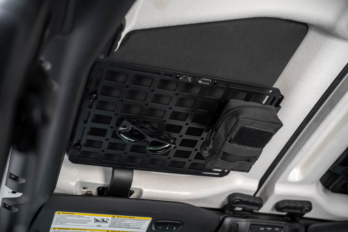 2018-2025 Jeep Wrangler JL Roof Mount for 15” x 12” Molle Panel