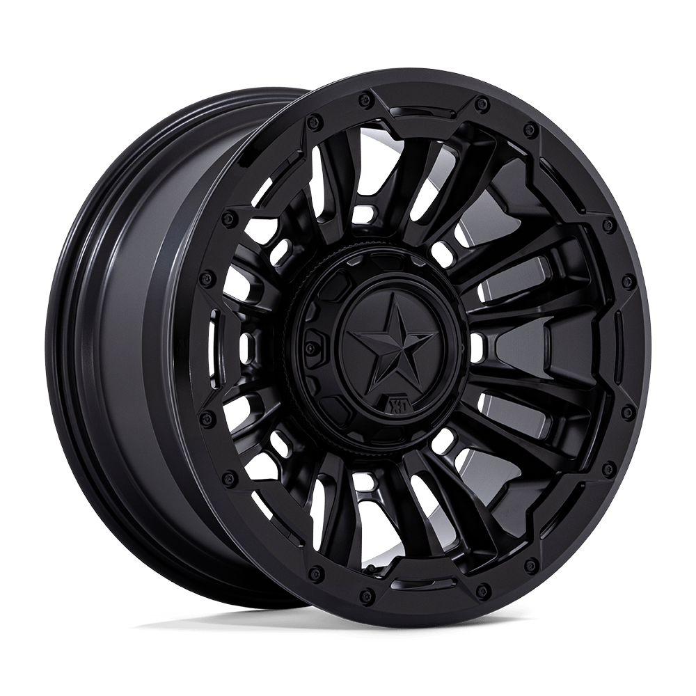 Xd Xd870 Bomber 20X9 +20 Matte Black W/ G-Blk Ring