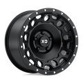 Xd Xd129 Holeshot 17X8.5 +34 Satin Black
