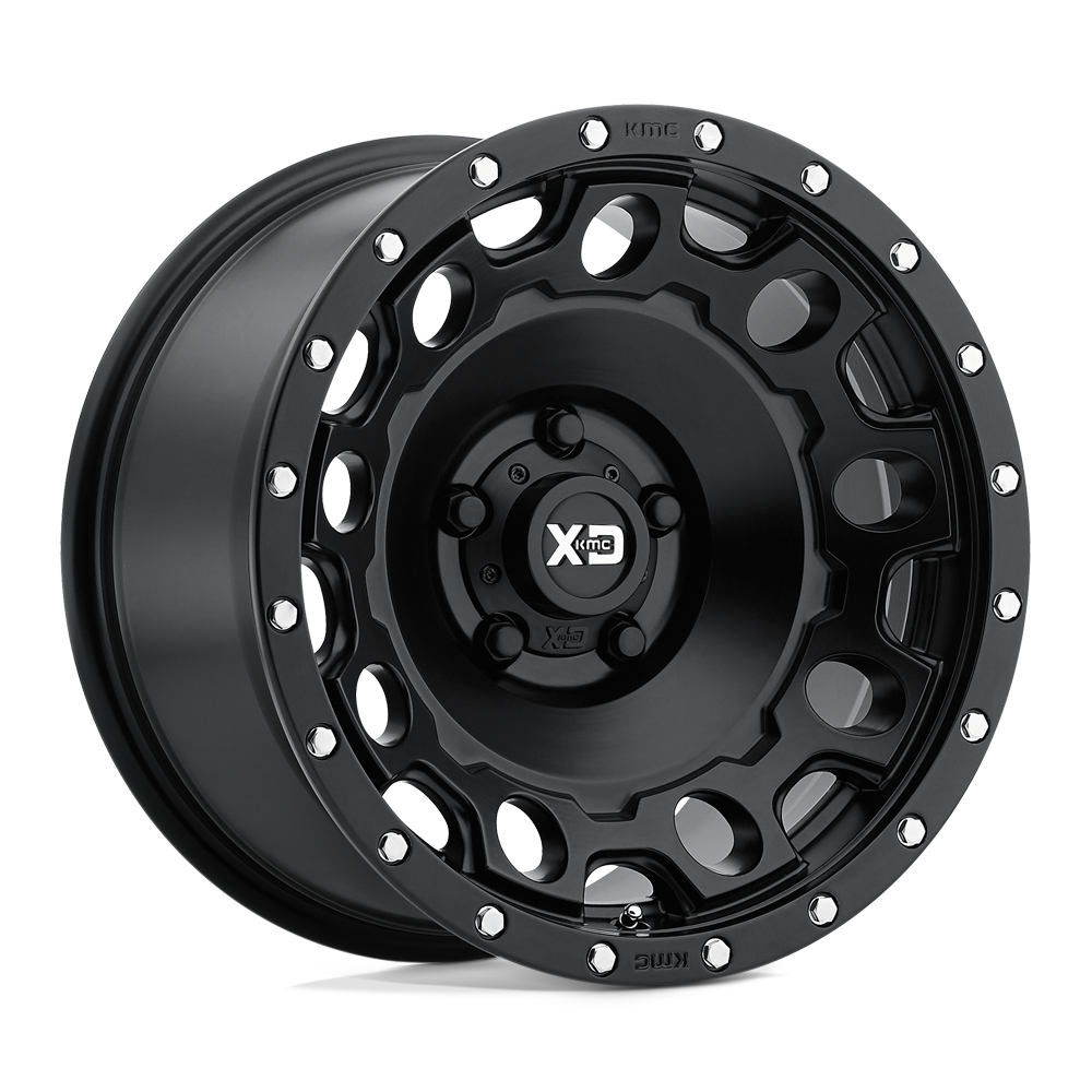 Xd Xd129 Holeshot 17X8.5 +34 Satin Black