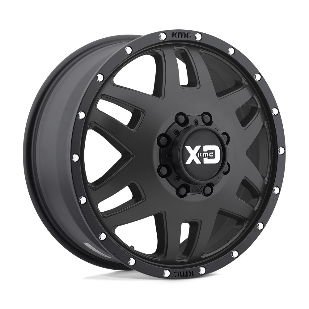 Xd Xd130 Machete Dually 17X6.5 -140 Satin Black