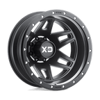 Xd Xd130 Machete Dually 17X6.5 -155 Satin Black