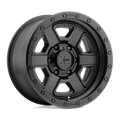 Xd Xd133 Fusion Off-Road 17X9 -12 Satin Black