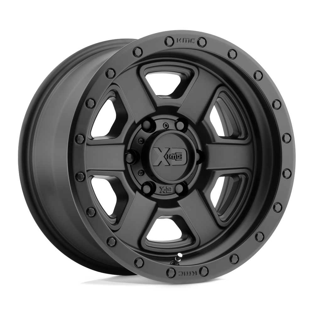 Xd Xd133 Fusion Off-Road 17X9 -12 Satin Black