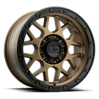 Xd Xd135 Grenade Or 20X9 +18 Matte Bronze W/ Matte Black Lp