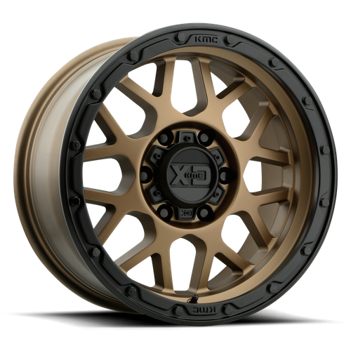 Xd Xd135 Grenade Or 20X9 +18 Matte Bronze W/ Matte Black Lp