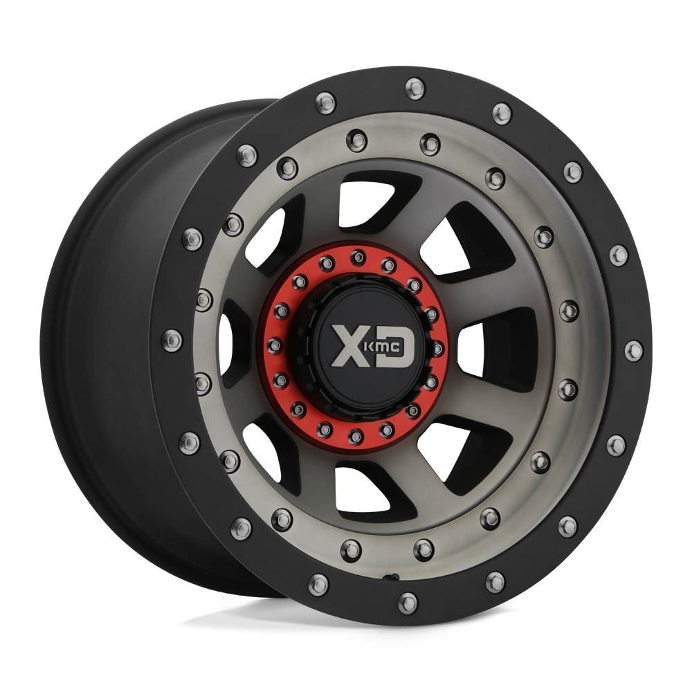 Xd Xd137 Fmj 17X9 -12 Satin Black W/ Dark Tint