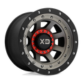 Xd Xd137 Fmj 20X12 -44 Satin Black W/ Dark Tint