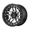 Xd Xd140 Recon 18X8.5 +18 Satin Black Machined