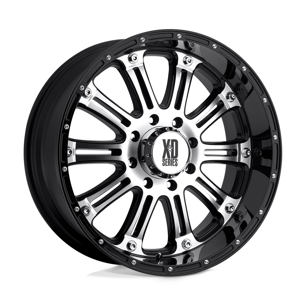 Xd Xd795 Hoss 16X8 +0 Gloss Black Machined