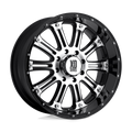 Xd Xd795 Hoss 22X9.5 +30 Gloss Black Machined